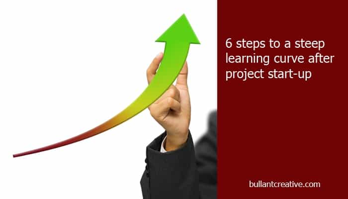 6 Steps to a Steep Learning Curve after a Project Start-up - Header Image